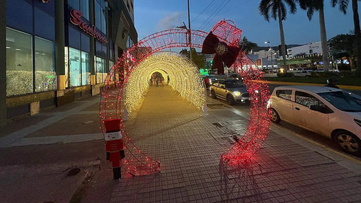 Decoraciones de Navidad en Acapulco 1